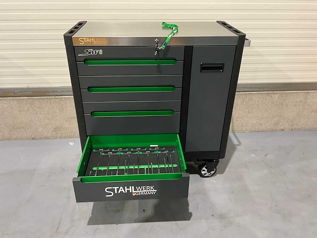 2025 stahlwerk germany sw 8 gereedschapswagen - afbeelding 13 van  26