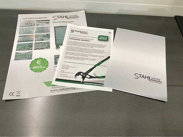 2025 stahlwerk germany sw 9 gereedschapswagen - afbeelding 19 van  26