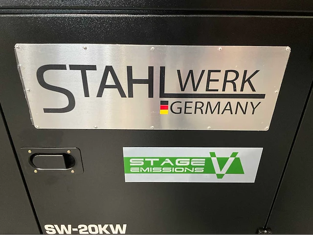 2025 stahlwerk sw-20 20 kva noodstroom diesel generator - afbeelding 3 van  19