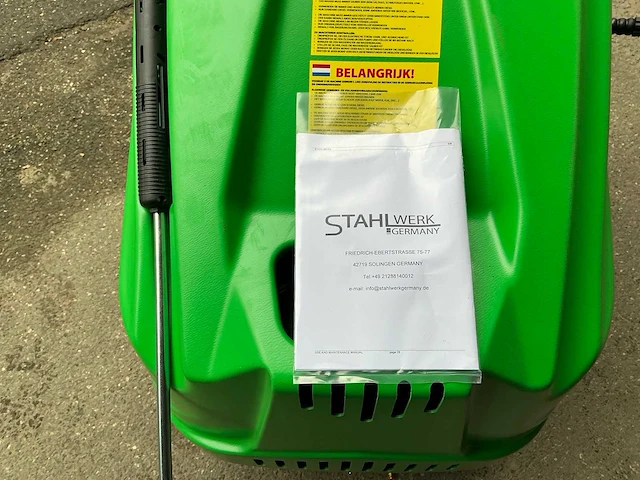 2025 stahlwerk sw650 hogedrukreiniger - afbeelding 8 van  11