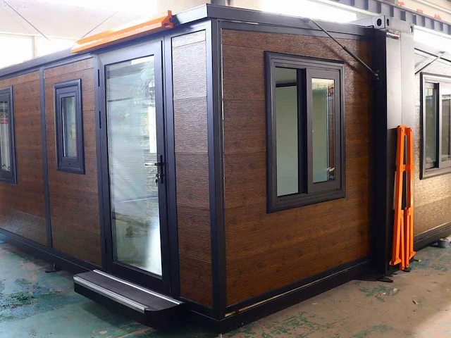 2025 stahlworks (15ft*20ft) mobiele woonunit / tiny house 28m2 - afbeelding 1 van  15
