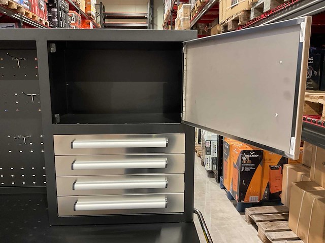 2025 stahlworks 7-18-01c rvs / zilver handvat gereedschapkast verrijdbaar - afbeelding 15 van  19