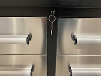 2025 stahlworks 7-18-01c rvs / zilver handvat gereedschapkast verrijdbaar - afbeelding 18 van  19