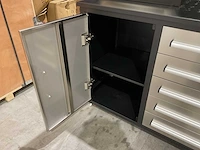 2025 stahlworks 7-18-01c rvs / zilver handvat gereedschapkast verrijdbaar - afbeelding 17 van  19