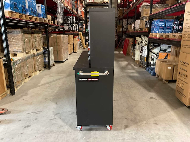 2025 stahlworks 7-18-01c zwart / zilver handvat gereedschapkast verrijdbaar - afbeelding 6 van  16