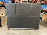 2025 stahlworks 7-18-01c zwart / zilver handvat gereedschapkast verrijdbaar - afbeelding 12 van  16