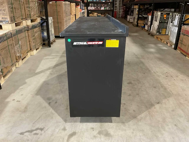2025 stahlworks 7ft-10d 01b zwart/blauw gereedschapkast - afbeelding 5 van  13