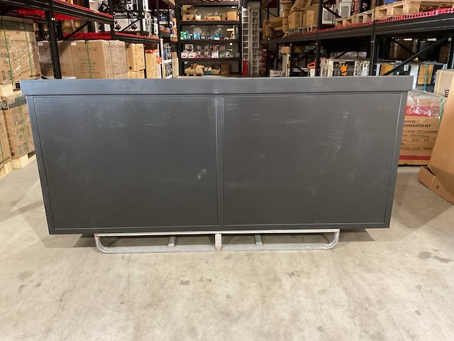 2025 stahlworks 7ft-10d 01b zwart/blauw gereedschapkast - afbeelding 3 van  13