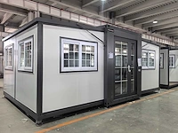 2025 stahlworks deluxe (19ft*13ft) mobiele woonunit / tiny house