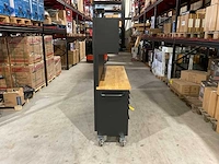 2025 stahlworks deluxe black 72 inch high 15 laden werkbank - afbeelding 14 van  20