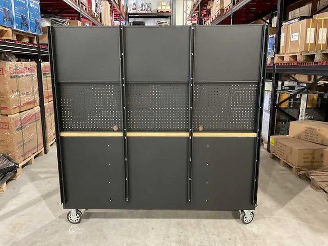 2025 stahlworks deluxe black 72 inch high 15 laden werkbank - afbeelding 16 van  20