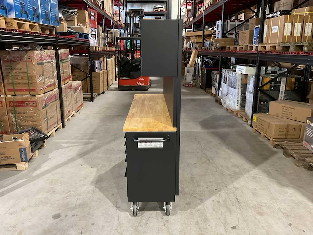 2025 stahlworks deluxe black 72 inch high 15 laden werkbank - afbeelding 18 van  20