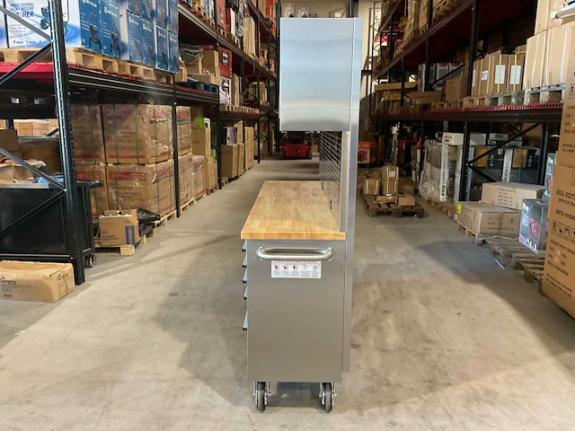 2025 stahlworks deluxe rvs 72 inch high 15 laden werkbank - afbeelding 13 van  19