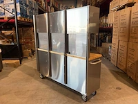 2025 stahlworks deluxe rvs 72 inch high 15 laden werkbank - afbeelding 16 van  19