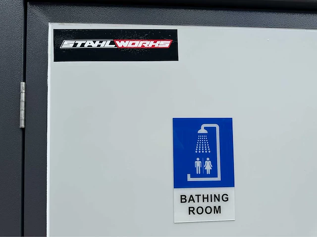 2025 stahlworks deluxe sanitairunit / douche unit - afbeelding 27 van  33