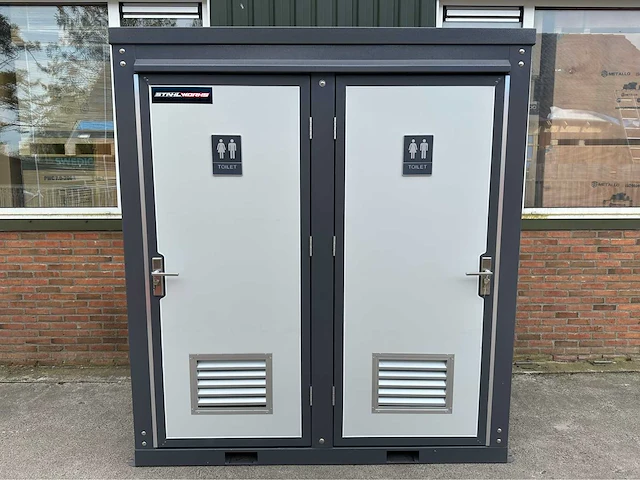 2025 stahlworks double sanitairunit / toiletunit - afbeelding 12 van  30