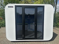 2025 stahlworks eco 3000 wit tiny house / atelier / kantoor - afbeelding 12 van  24