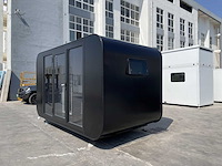 2025 stahlworks eco 4000 a zwart tiny house / atelier / kantoor - afbeelding 12 van  19