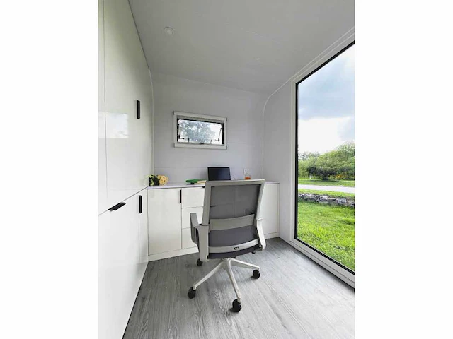 2025 stahlworks eco 4000 b wit tiny house / atelier / kantoor - afbeelding 8 van  23