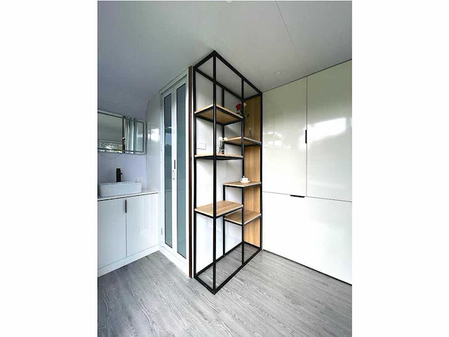 2025 stahlworks eco 4000 b wit tiny house / atelier / kantoor - afbeelding 9 van  23
