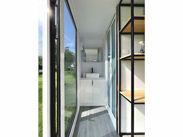 2025 stahlworks eco 4000 b wit tiny house / atelier / kantoor - afbeelding 13 van  23