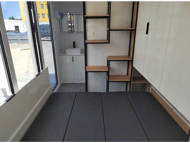 2025 stahlworks eco 4000 b wit tiny house / atelier / kantoor - afbeelding 15 van  23