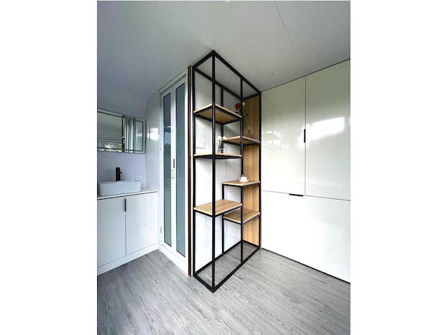 2025 stahlworks eco 4000 b wit tiny house / atelier / kantoor - afbeelding 17 van  23