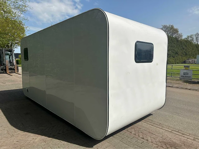 2025 stahlworks eco 5000 a wit tiny house / atelier / kantoor - afbeelding 22 van  25