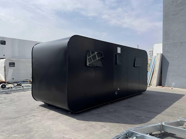 2025 stahlworks eco 6000 a zwart tiny house / atelier / kantoor - afbeelding 23 van  31