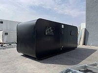 2025 stahlworks eco 6000 a zwart tiny house / atelier / kantoor - afbeelding 23 van  31