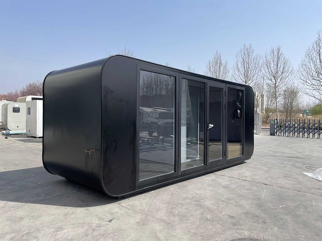 2025 stahlworks eco 6000 a zwart tiny house / atelier / kantoor - afbeelding 2 van  31
