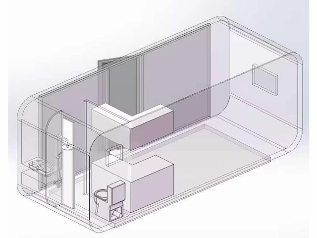 2025 stahlworks eco 6000 b tiny house / atelier / kantoor - afbeelding 40 van  45