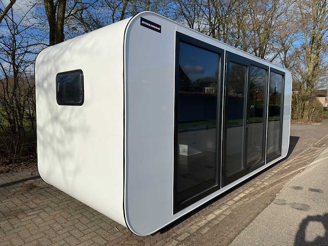 2025 stahlworks eco 6000 b wit tiny house / atelier / kantoor - afbeelding 41 van  45