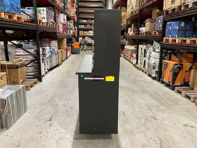 2025 stahlworks rood / zilver handvat 7-18 0/b gereedschapkast - afbeelding 8 van  18