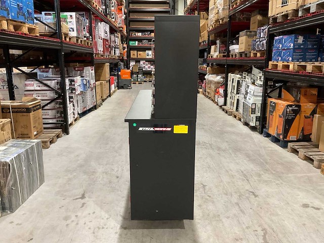 2025 stahlworks rood / zilver handvat 7-18 0/b gereedschapkast - afbeelding 16 van  18