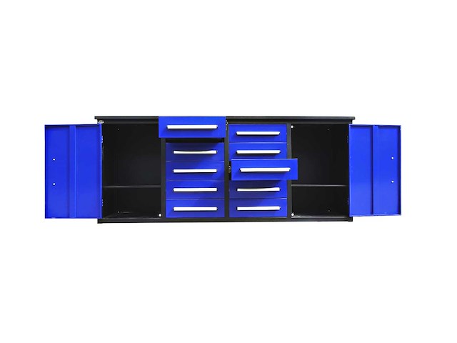 2025 stahlworks sw-12 industrial blue werkbank - afbeelding 4 van  6