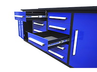 2025 stahlworks sw-12 industrial blue werkbank - afbeelding 3 van  6