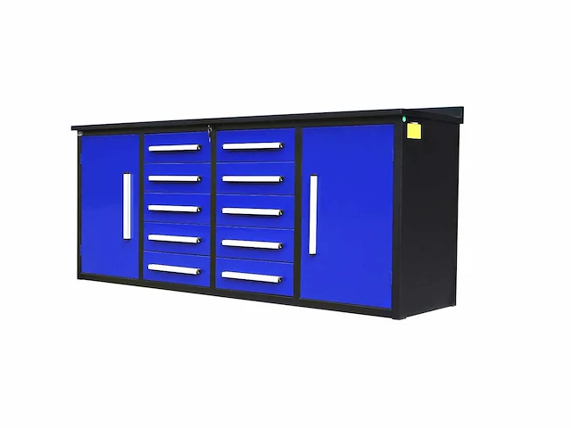 2025 stahlworks sw-12 industrial blue werkbank - afbeelding 2 van  6