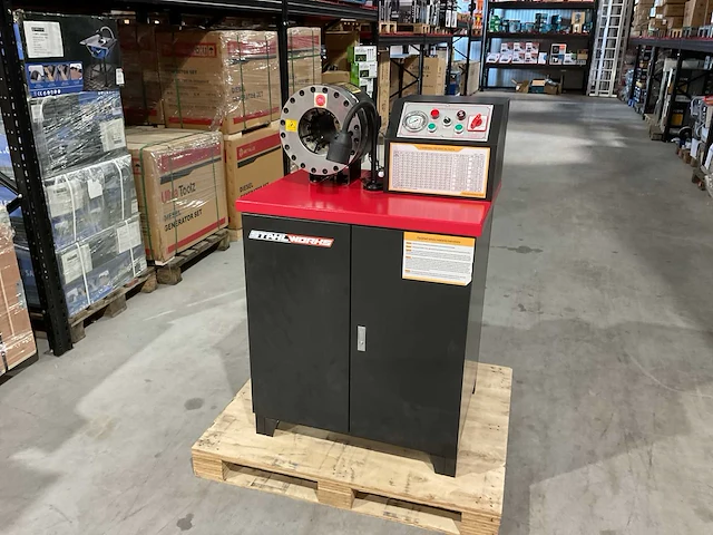 2025 stahlworks sw-51 hydraulische slangen krimp machine afpersmachine - afbeelding 1 van  29