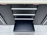 2025 stahlworks tc-261 405x55x203 cm werkbank - afbeelding 5 van  7