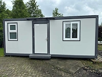 2025 stahlworks type d wit inclusief badkamer en keuken mobiele woonunit / tiny house - afbeelding 10 van  17