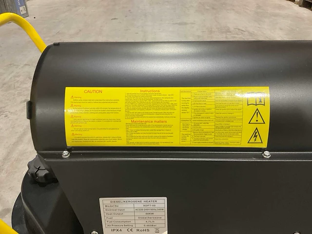 2025 stahlworks xdft-50 heater - afbeelding 4 van  18