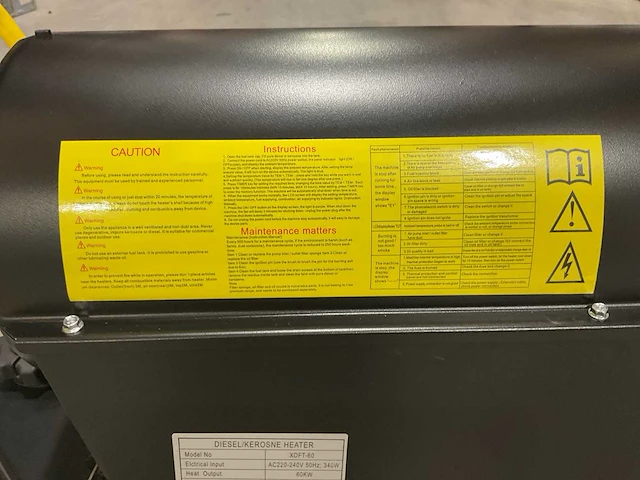 2025 stahlworks xdft-60 heater - afbeelding 6 van  18