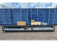 2025 tyreon tpl5500a - 4 koloms uitlijnhefbrug 5t met lucht hydraulische rolkrik (2,5t) en led rijbaanverlichting - afbeelding 9 van  16