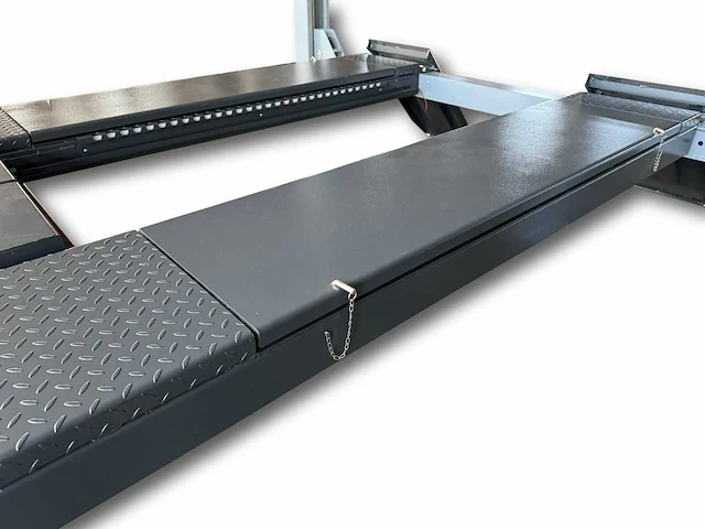 2025 tyreon tpl5500a - 4 koloms uitlijnhefbrug 5t met lucht hydraulische rolkrik (2,5t) en led rijbaanverlichting - afbeelding 7 van  16