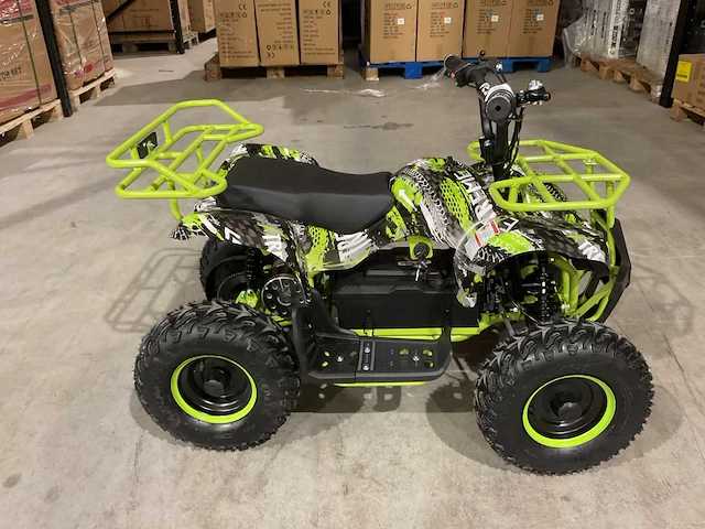 2025 ultra motocross atx 1000 gr/zw met rekje elektrische quad - afbeelding 8 van  14