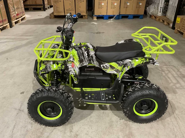 2025 ultra motocross atx 1000 gr/zw met rekje elektrische quad - afbeelding 9 van  14
