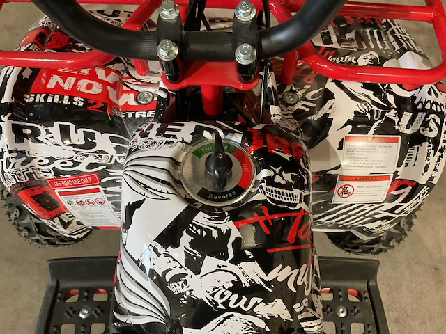 2025 ultra motocross atx 1000 ro/zw met rekje elektrische quad - afbeelding 7 van  19