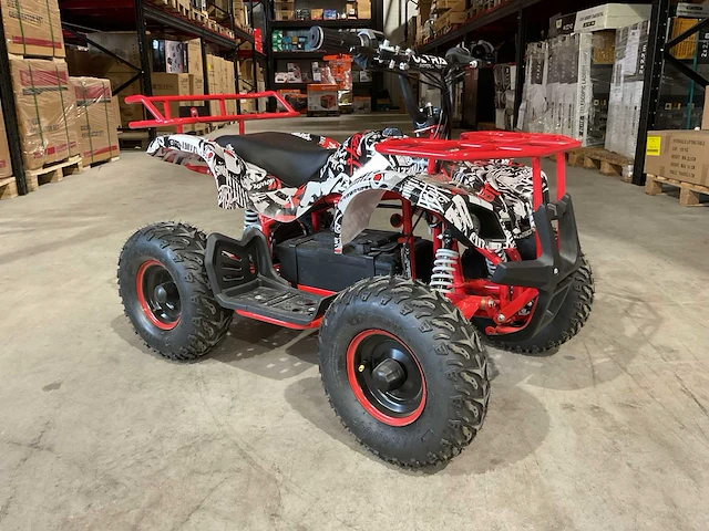 2025 ultra motocross atx 1000 ro/zw met rekje elektrische quad - afbeelding 16 van  19