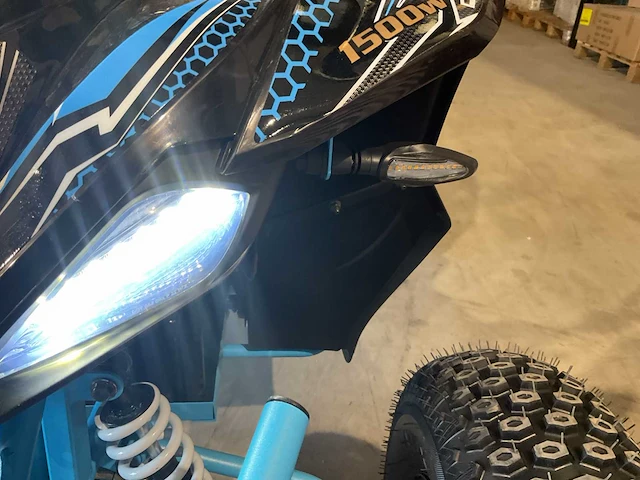 2025 ultra motocross atx 1500 elektrische quad blauw - afbeelding 4 van  18